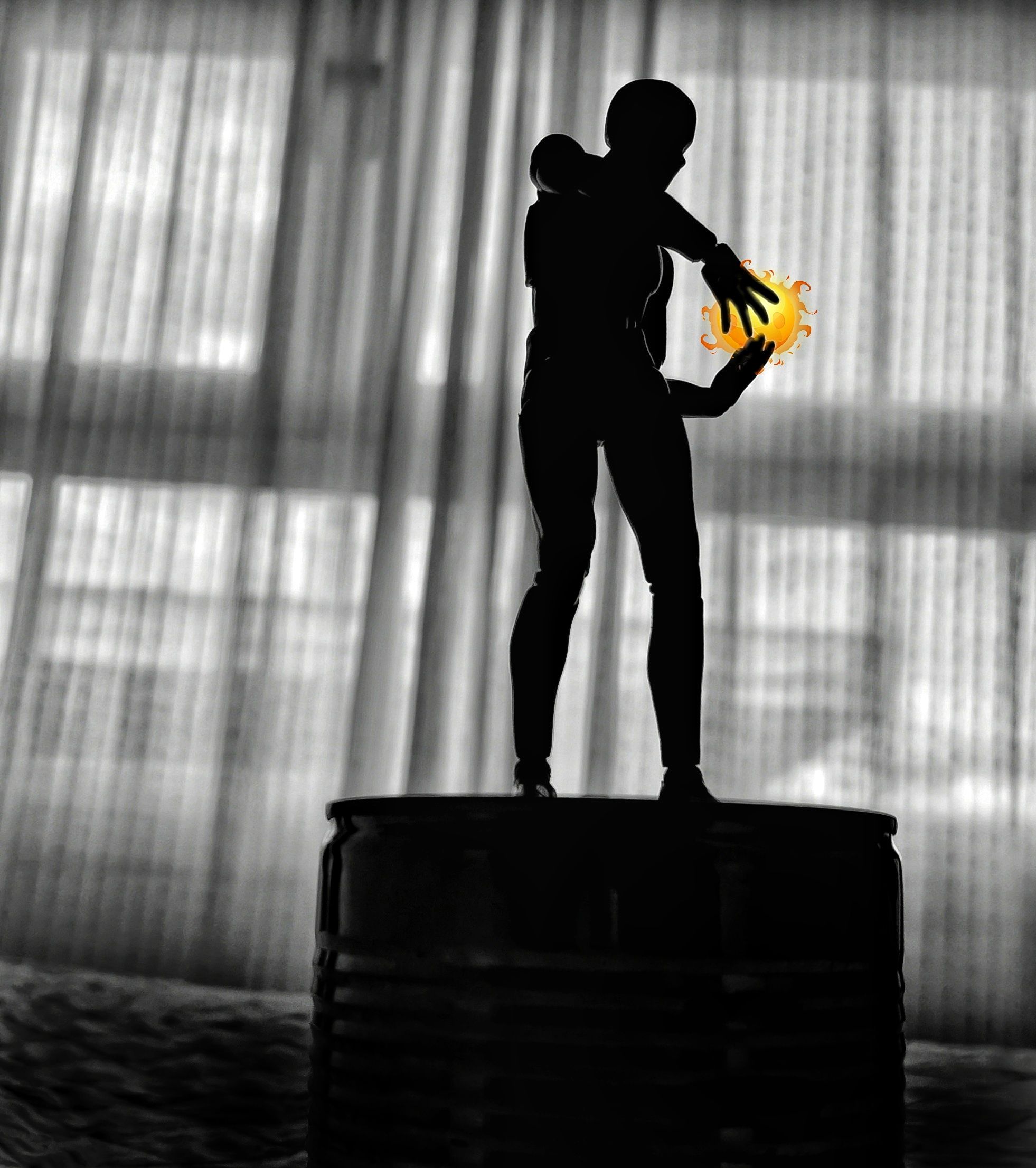 Kame Hame Ha – Bola de Dragon – Escenas de Pelicula | Fotografía creativa móvil en Barakaldo | Ibarakaldo