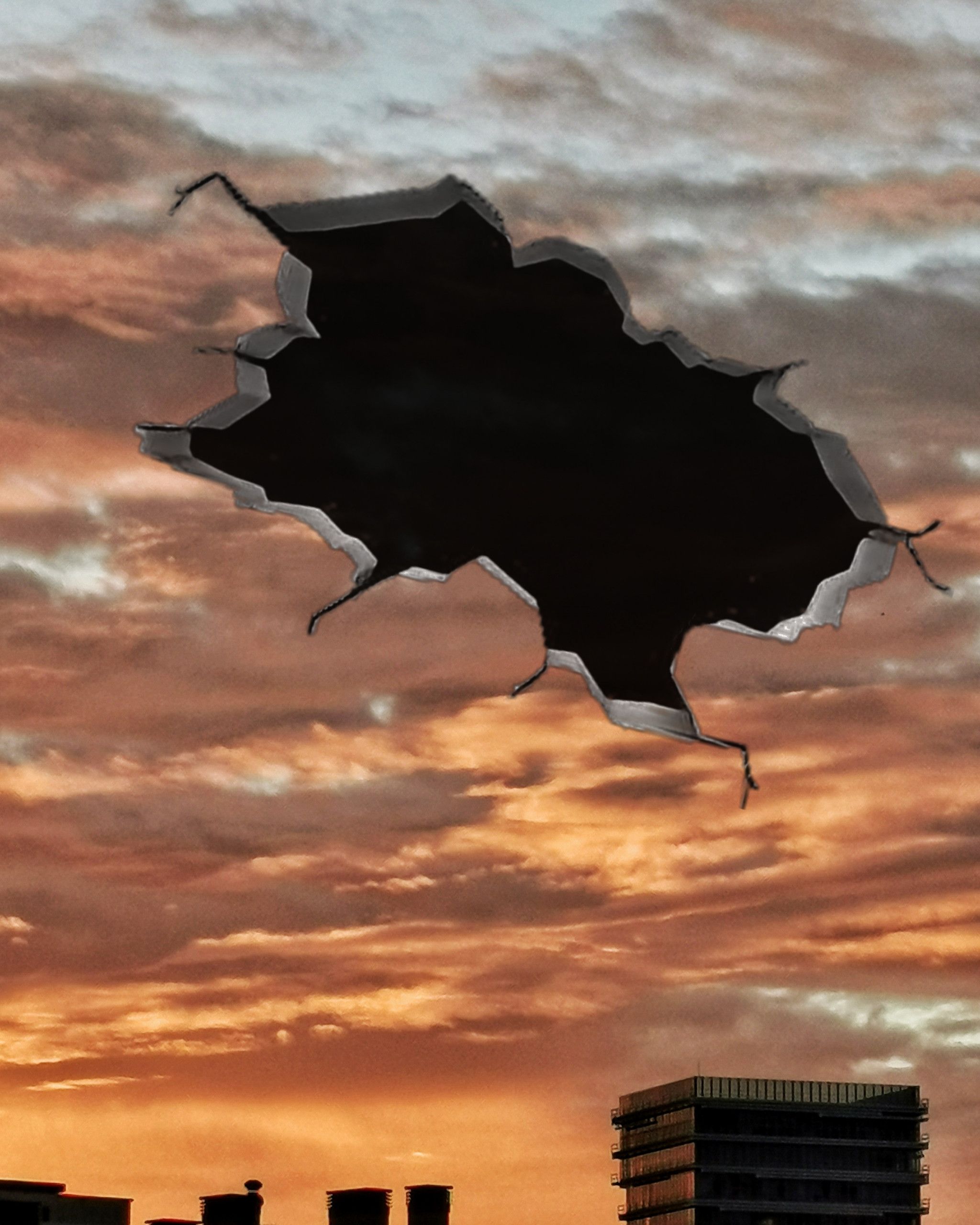 Broken Sky – Fotografía creativa móvil en Barakaldo | Ibarakaldo