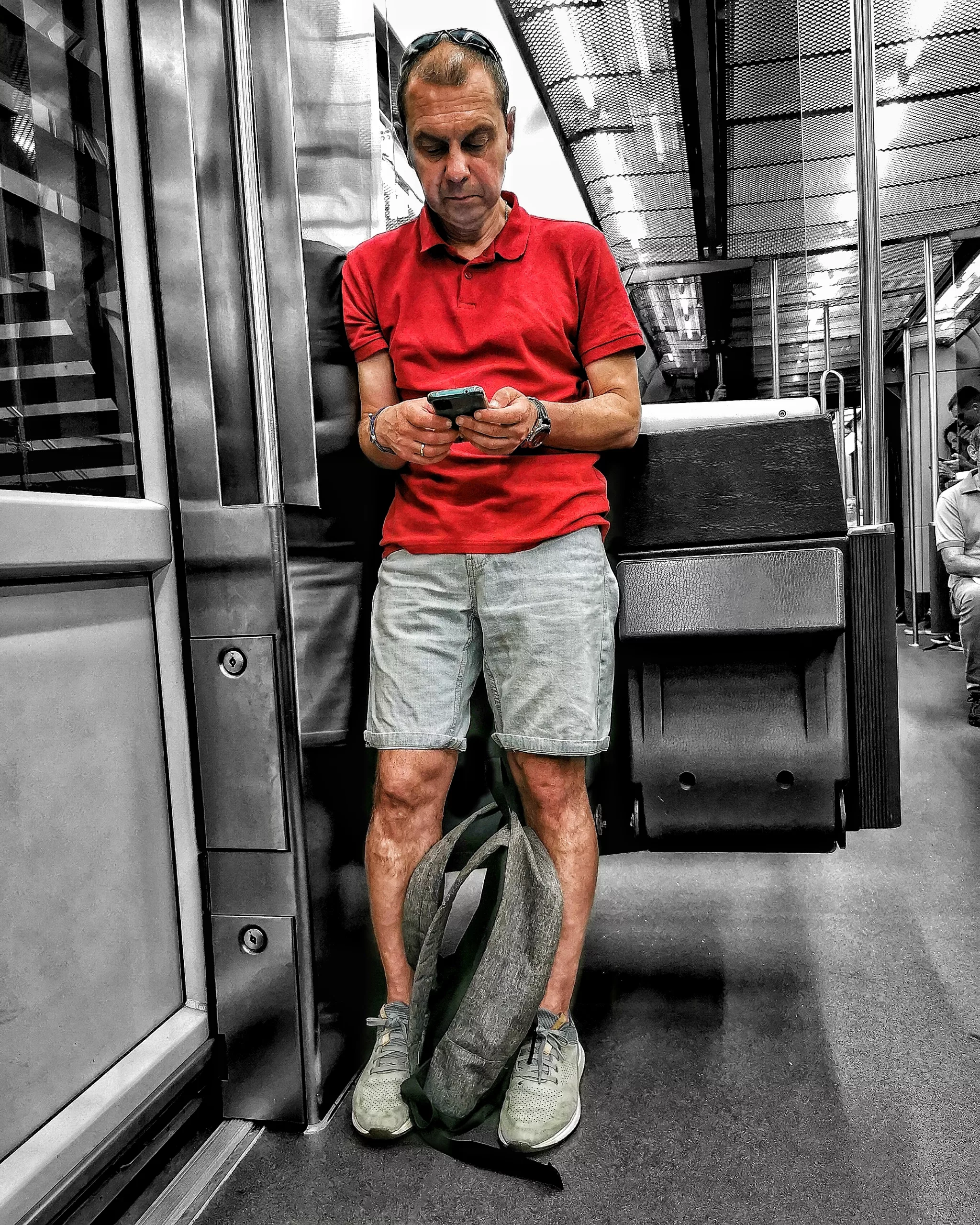 Jende – Gente 65  | Historias Urbanas en el Metro | Fotografia Creativa movil Ibarakaldo