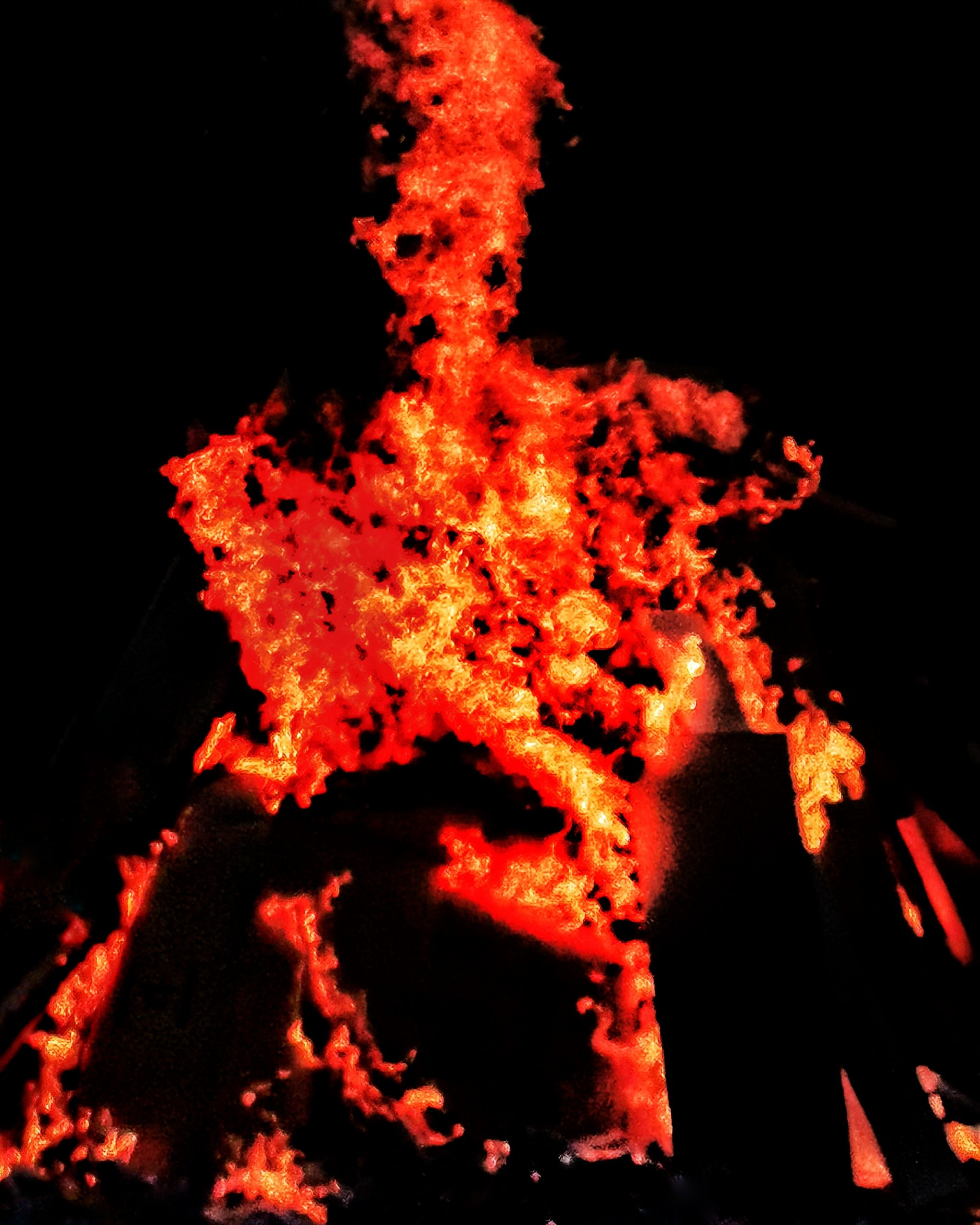 Man on Fire 2 – Fotografía creativa móvil en Barakaldo | Ibarakaldo