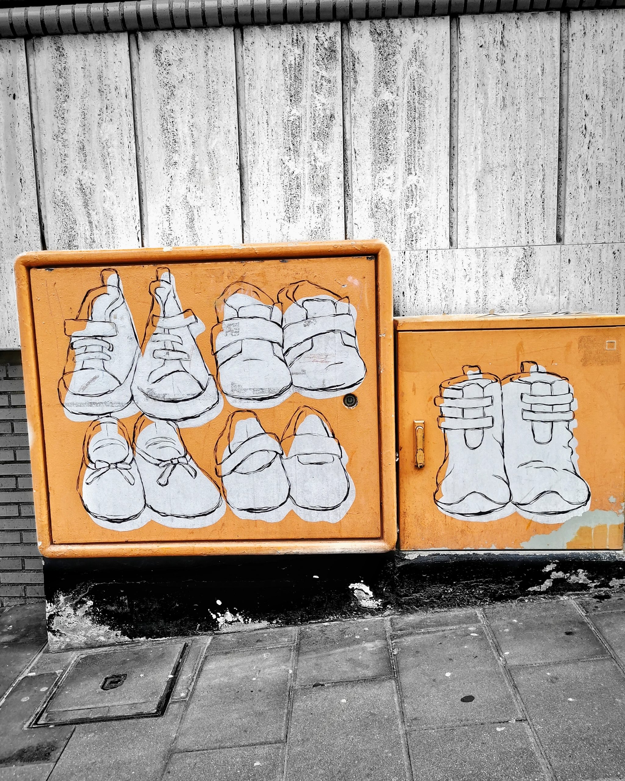 Desaturado Selectivo | STREET Art Barakaldo | Momentos Splash (Cut Out). Fotografía Creativa Ibarakaldo