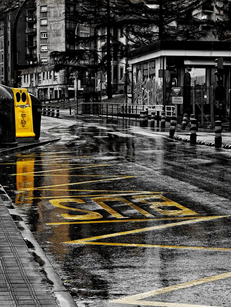 Desaturado Selectivo| Días de Invierno | Momentos Splash (Cut Out). Fotografía Creativa Ibarakaldo