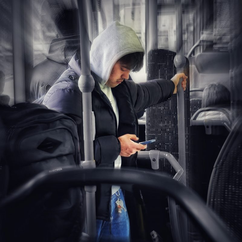 Desaturado Selectivo | The Passenger | Momentos Splash (Cut Out). Fotografía Creativa Ibarakaldo