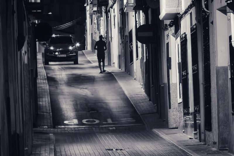 Nocturno Urbano 3 – Fotografía creativa móvil en Abaran | Ibarakaldo